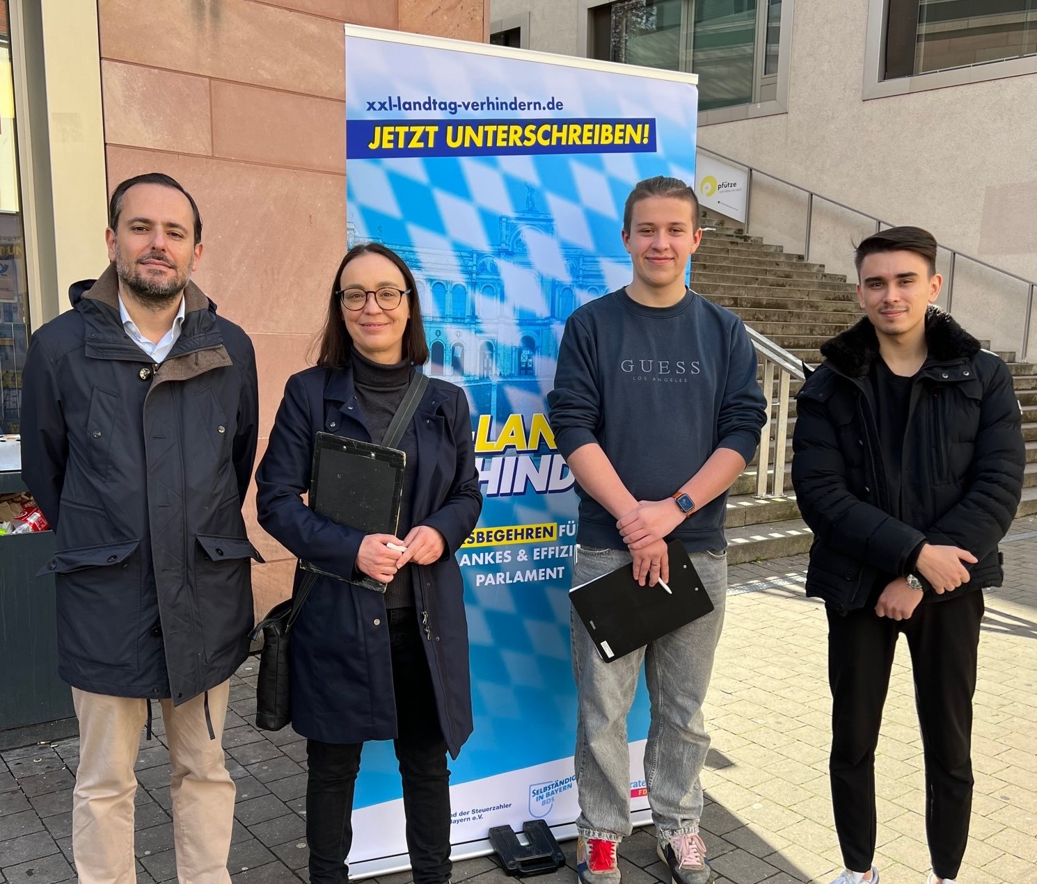 Infostand FDP Nürnberg