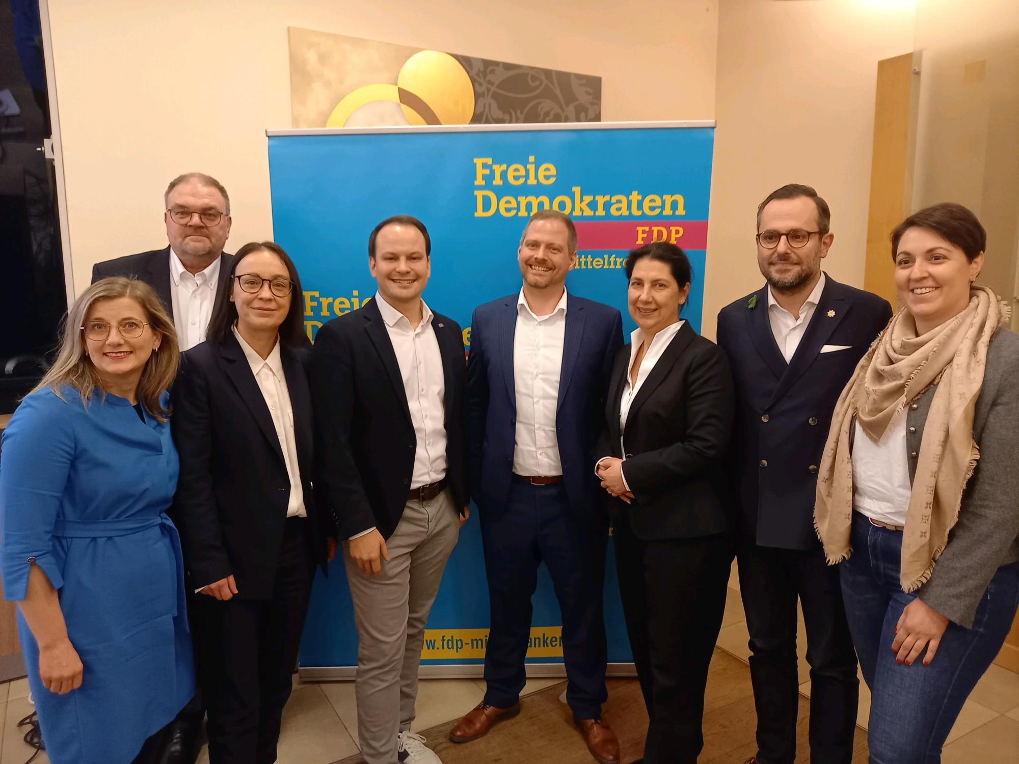 FDP Mittelfranken Kandidaten LTW 23