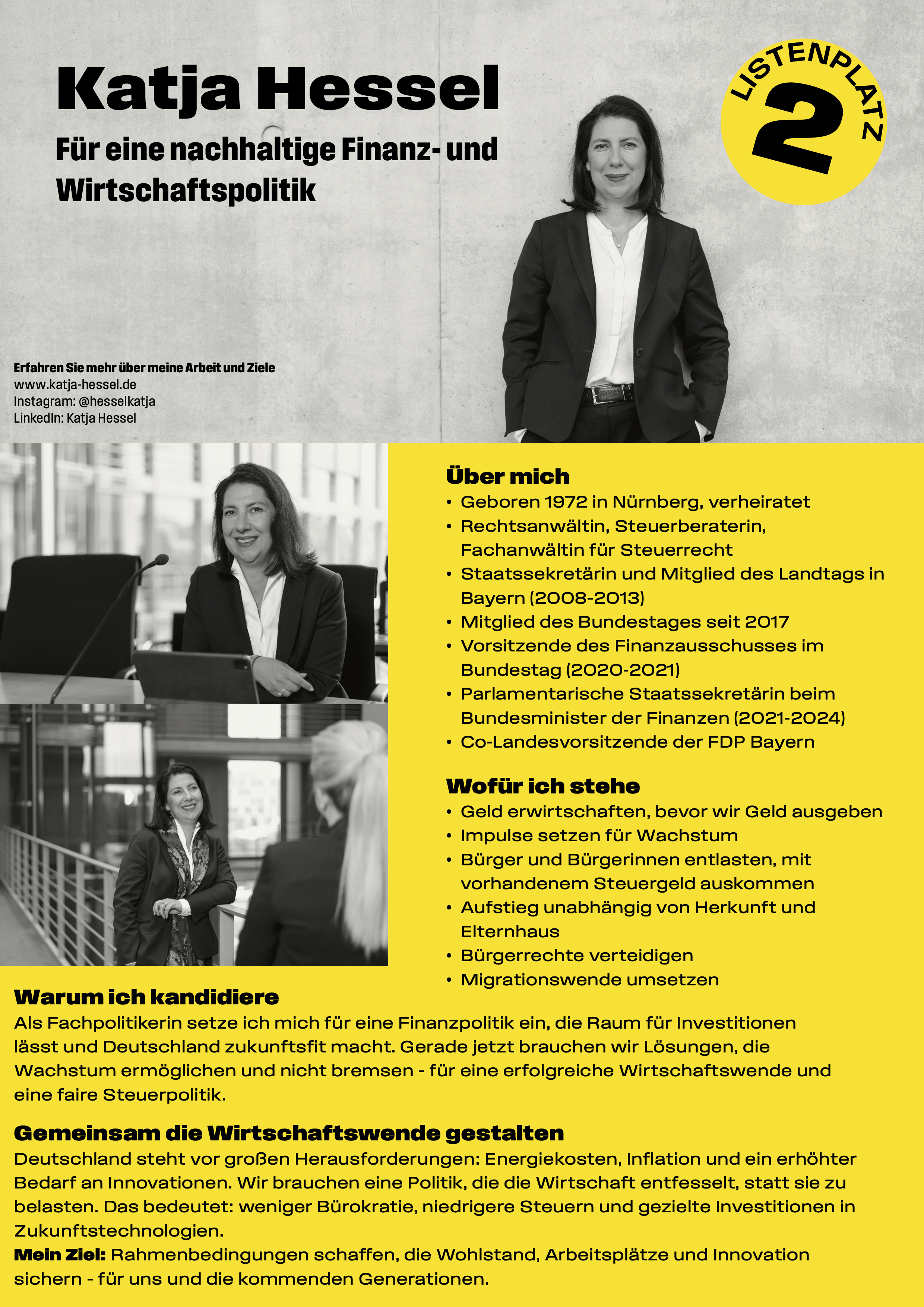 Kandidatenvorstellung Katja Hessel
