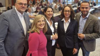 Markus Lüling, Kristine Lütke MdB, Katja Hessel MdB, Birgit Wegner, Martin Hagen, FDP